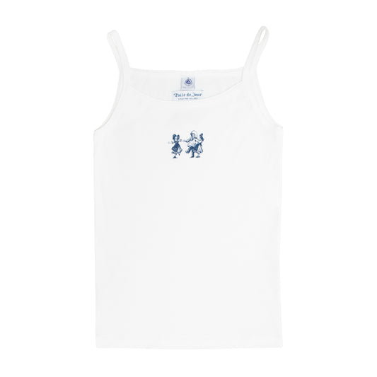 Camisole Singlet - White